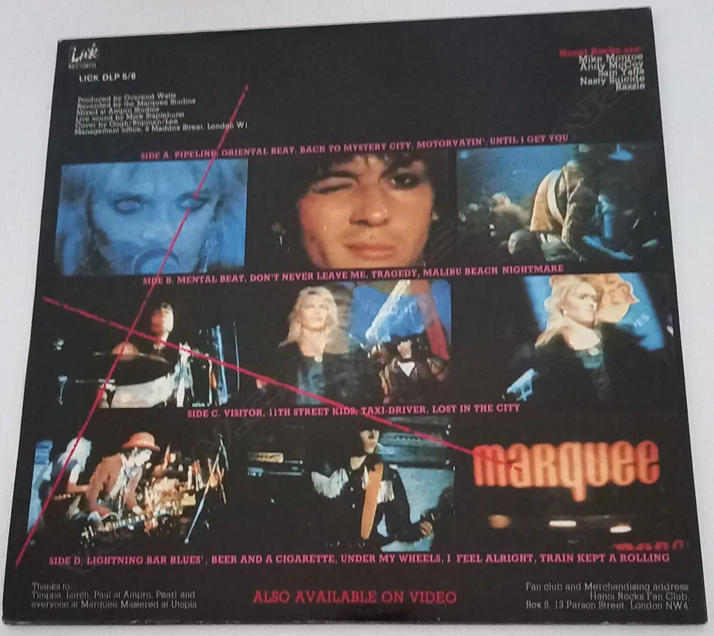 Hanoi Rocks, All Those Wasted Years (Double album) Image 1++